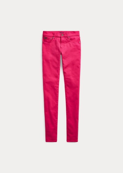 Calças De Ganga Polo Ralph Lauren Tompkins Stretch Skinny Mulher 97345-OYMW